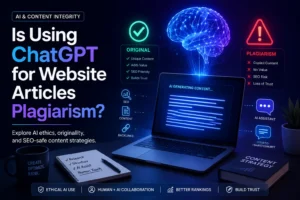 استفاده از chatgpt برای مقالات سایت کپی محسوب میشود؟